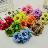 Ramo De Flores Artificiales Hechas a Mano Gerbera Para Boda Decoración De Hogar Y Jardín Regalo DIY Caja De Coronas De Flores Para Fiesta De Aniversario - details 3