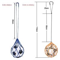 Bolsa De Transporte De Bola De Fútbol Para Jóvenes Entrenador De Tiro a Red De Nylon Malla Sólida Deportes Al Aire Libre - details 1