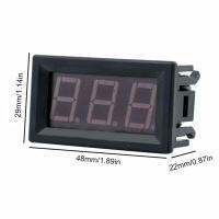 Medidor De Voltaje Impermeable DC4.5V-30V Mini Instrumento De Prueba Voltaje Para Electromóviles Y Motocicletas 6V 12V Con Pantalla LED De 0.36/0.56 Pulgadas - details 14