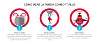 Vileda | Funda de planchar Total Reflect | Refleja el 100% del calor y del vapor | Sistema Quick&Fix con goma elástica y clip mejorado | Evita la condensación | Medida universal de 130 x 45 cm. - details 1