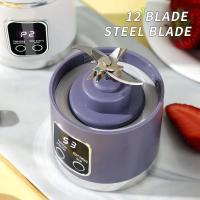 Licuadora y Exprimidor Portátil Recargable por USB - Fácil de Limpiar, Perfecto para Bebidas de Frutas y Verduras, Batidos - Capacidad de 10.14oz a 16.91oz - details 4