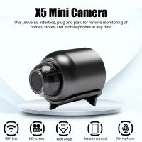 Cámara Mini WiFi HD 2MP Con Detector De Sonido Y Control Por App Para Hogar Y Oficina 140 Grados Monitor De Bebé Con Micro USB - details 0