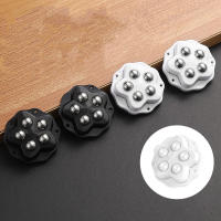 4Pcs Rodillos De Rueda Universal Mudo Adhesivo Tipo Mute 200Kg 5 Bolas De Muebles Acero Inoxidable Rotación 360° - details 4