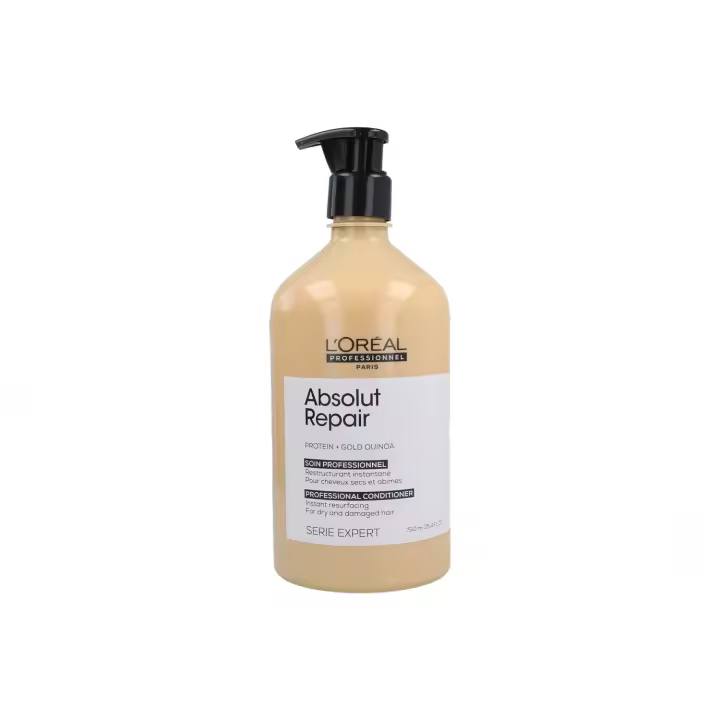Loreal expert absolut repair acondicionador 750 ml, acondicionador rejuvenecedor profesional, anti-rotura e hidratación instantánea - 1