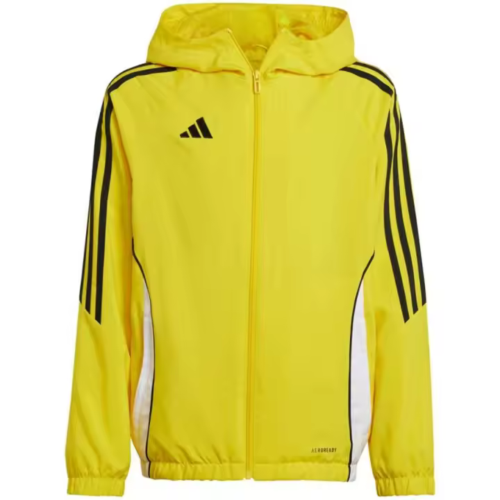Adidas Tiro 24 Jr IM8795 jacket chaqueta Adidas Tiro 24 Jr para jóvenes atletas, con detalles reflectantes y un diseño estilizado para mejorar la visibilidad y el rendimiento. - 1