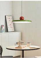 Lámpara Colgante Estilo Nórdico Crema Volcán Disco Para Restaurante Sala De Estar Dormitorio Lámpara De Noche Decorativa 20/30cm LED Fuente De Alimentación AC 220 V Moderna - details 5