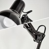 Lámpara de Mesa Flexible con Brazo Articulado 360°/180°/90° – Luz LED Giratoria para Oficina, Lectura y Estudio – Diseño Moderno y Ajustable - Bombilla no incluida - details 3