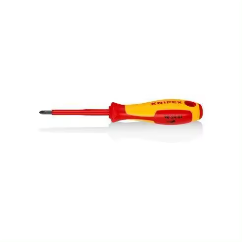 Destornillador de boca cruciforme Phillips 187x30x30mm 982401 Knipex - 1
