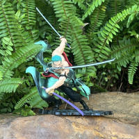 Figura De Anime One Piece 10cm Roronoa Zoro Triple Hoja Sa-Maximum Estatua De Acción Colección Modelo Juguete Para Niños - details 5