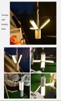 Lámpara De Camping Plegable Portátil Recargable De Alta Capacidad Luz De Emergencia Torche Con Luz LED Para Colgar En La Tienda De Campaña - details 6