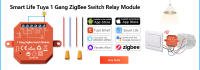 Interruptor De Cortina Inteligente Tuya ZigBee 3.0 Para Rollos Motor Eléctrico Google Home Alexa MQTTa Echo Control De Voz DIY - details 22
