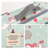 Bolsa De Diaper Para Bebé Impermeable Con Doble Manija Estampado De Moda Para Uso Desechable Y Reutilizable Bolsa De Agua Para Maternidad - details 12
