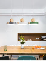 Lámpara Colgante Moderna LED Para Decoración De Hogar Y Sala De Estar Tres Tonos Iluminación Incluida Metal 220V Dimmer - details 0