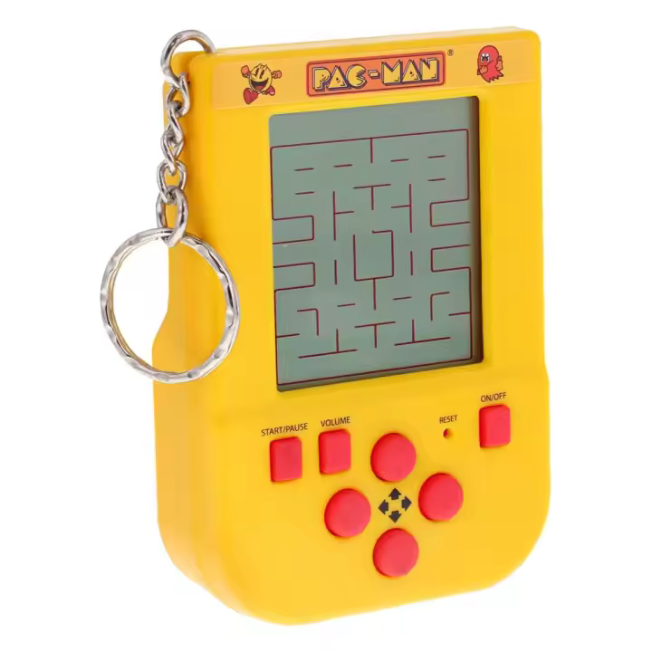 Fizz Creations Pac-man Mini Consola de Juego Portátil con Llavero Retro - 1