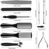 Set De Manicura 26pcs Kit De Cuidado De Uñas Con Pincel Y Pluma Para Arte De Uñas Accesorios De Uñas Kit De Manicura Para Hombres Y Mujeres - details 1