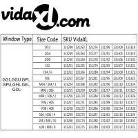 vidaXL Persiana opaca enrollable beige 104 - details 6
