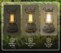 Lámpara Portátil Para Camping Luz De Torcha Retro Para Acampar Iluminación Exterior Torches Con Dimming Sin Escala Para Viajes - details 1
