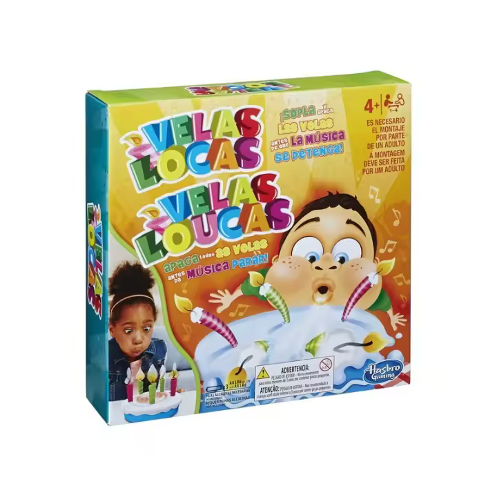Juego de mesa Velas Locas de Hasbro CPAE0887 - 1