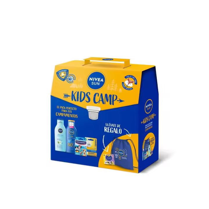 NIVEA SUN Pack campamento de verano - Kit completo de protección solar - 1