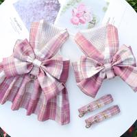 Traje De Vestido Para Perro Con Correa Arnes De Enlace Vestido De Sastre Para Mascotas Material Poliéster Estilo Princesa - details 7