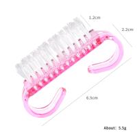 Lotes De 1/5/20 Pinceles De Uñas Acrílicas Rosa Para Arte De Uñas Manicura Y Pedicura Herramientas De Limpieza Suaves Y Plásticas Para Uñas - details 4