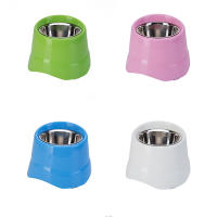 Tazón De Alimentos Para Mascotas De Acero Inoxidable Alto 1PC Apto Para Perros De Pequeño Y Medio Tamaño Tazón Alto Para Mascotas Altas - details 12