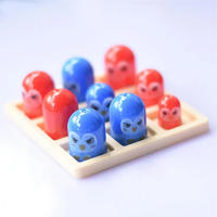 Juego De Tablero Educativo Para Niños Tic Tac Toe Juego De Stacking De Copas Interactivo Juguete De Competición Puzzle De Mesa Para Edad Infantil - details 11