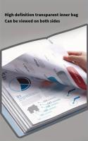 Organizador De Documentos A4 Con 60 Bolsillos Transparentes - Estantería Multi Capa Para Escuela Y Oficina En Plástico - details 1