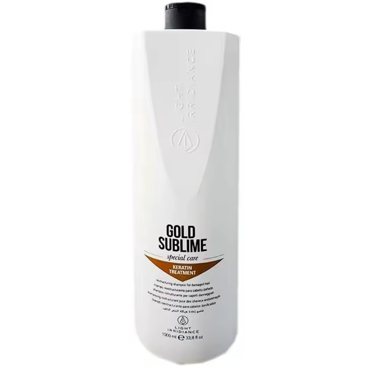 Light Irridiance Gold Sublime Keratin Treatment Shampoo 1000ml - 1