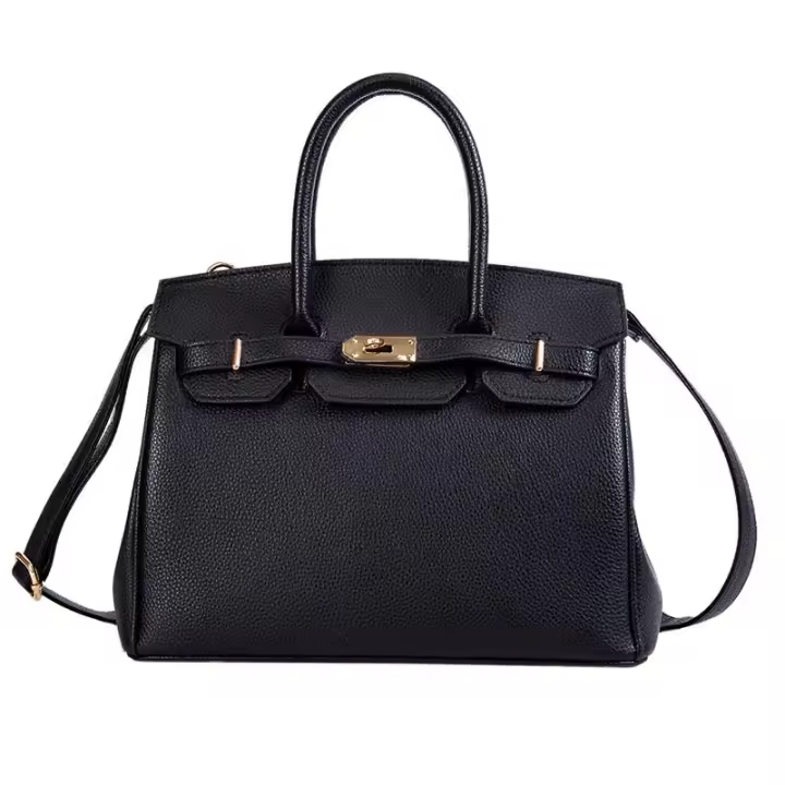 Bolso de mano con estampado de Lichi, Bandolera Diagonal de Platinum, 2025 - 1
