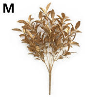 Rama De Pino Artificial Dorada 1PC Guirnalda De Navidad Decorativa Para Árbol De Navidad Adorno De Hogar Y Año Nuevo - details 14