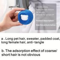 3pc/6pcs Pelota De Eliminación De Pelo Para Máquina De Lavar Y Secadora Reciclable Reduce Arrugas Ahorra Tiempo De Secado Gratis Elimina Pelo De Mascotas Y Ropa - details 0