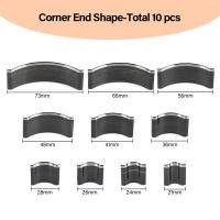 Cortador De Esquinas Redondas WUTA En Cuero Punzón De Billetera Bolsa Cuchillo De Corte Mold De Borde Arco Forma Circular Para Manualidades Y Artesanía - details 4