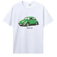 Camiseta De Algodón Para Hombre Con Patrón De Coches Clásicos Estilo Gráfico Creativo Camiseta O-Neck Impresa a Medida Para Todas Las Estaciones - details 6