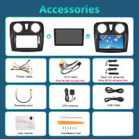 Podofo Radio de coche Android 2 Din para Renault Sandero 2014 2015 2016 2017 Carplay 8+128GB AI Voice WIFI+4G DSP GPS Navegación Multimedia Reproductor de Video - details 21