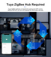 GIRIER Termostato Inteligente ZigBee Para Calefacción Eléctrica Y Boilers De Agua Y Gas Controlador De Temperatura Compatible Con Alexa Y Hey Google - details 10