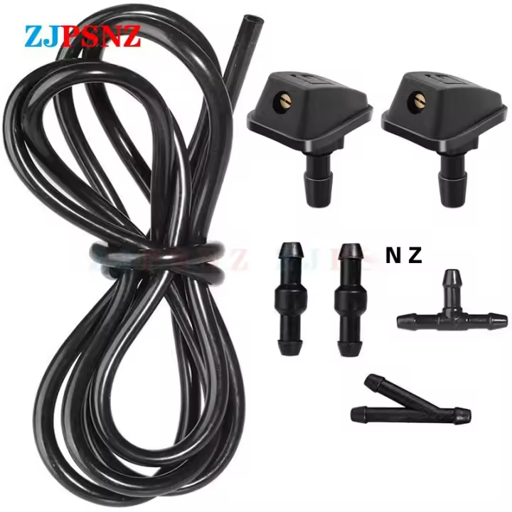 Conector De Tubo De Limpiaparabrisas Tipo Y Recto Para Coche Accesorios De Automóvil Conector De Rama De Lavadora De Parabrisas Pie De Tubo De Limpiaparabrisas - 1
