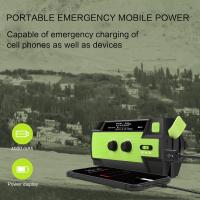 Radio Portátil Recargable Con Crank Solar AM/FM Para Supervivencia Con Batería Recargable Radio USB Linterna Y Lámpara De Lectura - details 6