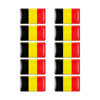 10pcs Etiquetas De Epoxy Para Decoración Interior De Coche Bandera De Emiratos Árabes Unidos Tailandia Holanda Rusia Brasil Italia Adhesivo Para Interiores De Automóviles - details 8