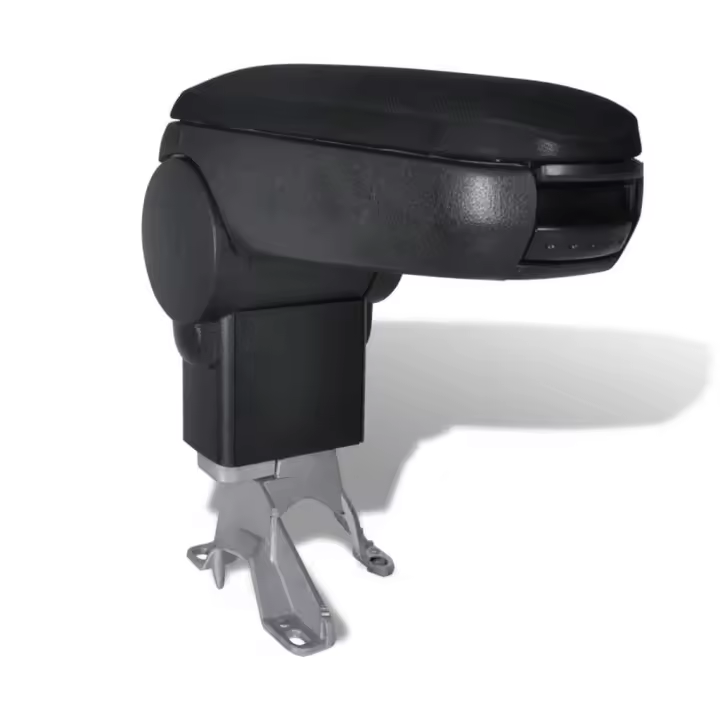 vidaXL Reposabrazos Coche Automóvil Vehículo Motor Accesorios VW Adecuado para VW bora (2003),  VW golf 4 bora new beetle,  VW golf 5 jetta y mas - 1
