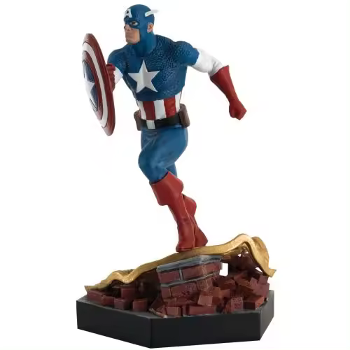 MARVEL FIGURA CAPITÁN AMERICA MARVEL VS. CAPTAIN AMERICA 1:16 HERO COLLECTOR - 1