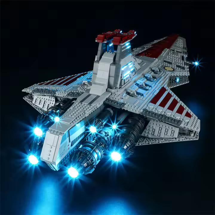 Kit De Luz LED Para Bloques De Construcción Star Wars Venator-Class Republic Attack Cruiser 75367 Luz Para Juguetes Electrónicos - 1