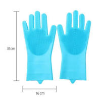 Accesorios De Baño Para Gatos Cepillo De Limpieza Silicona Guantes Antirrascas Y Antibites Productos De Baño Para Mascotas Teddy - details 7
