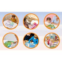Libro De Pegatinas Desmontables 1Set Escenas Dobles Y Plegables Para Niñas Con Temas De Granja Mermaids Y Viaje Ideal Para Regalo De Fiesta O Viaje En Avión - details 4