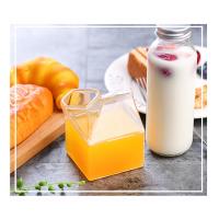 1Pc Vaso De Leche Estilo Tarro De Leche Media Pintada Mini Juguete De Crema De Vidrio Vaso De Leche En Forma De Ubre De Vaca - details 14