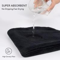 Cubrecabezas De Secado Rápido Para Pelo Largo Microfibra Toalla Turbante Absorbente Suave 2 Pack Para Secado Rápido Del Pelo - details 1