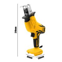 Sierra alternante inalámbrica, 0-3500 SPM, sable eléctrico de velocidad Variable, corte de madera y PVC multifuncional para Batería Dewalt de 21V Sierra reciproca sin cuerda - details 0