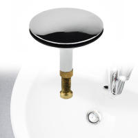 Tapa De Agua 43mm Para Tapa De Desagüe De Baño Tapa De Desagüe De Lavabo Accesorios De Desagüe Pop-Up Repuesto De Tapa De Desagüe Material De Acero Inoxidable - details 6