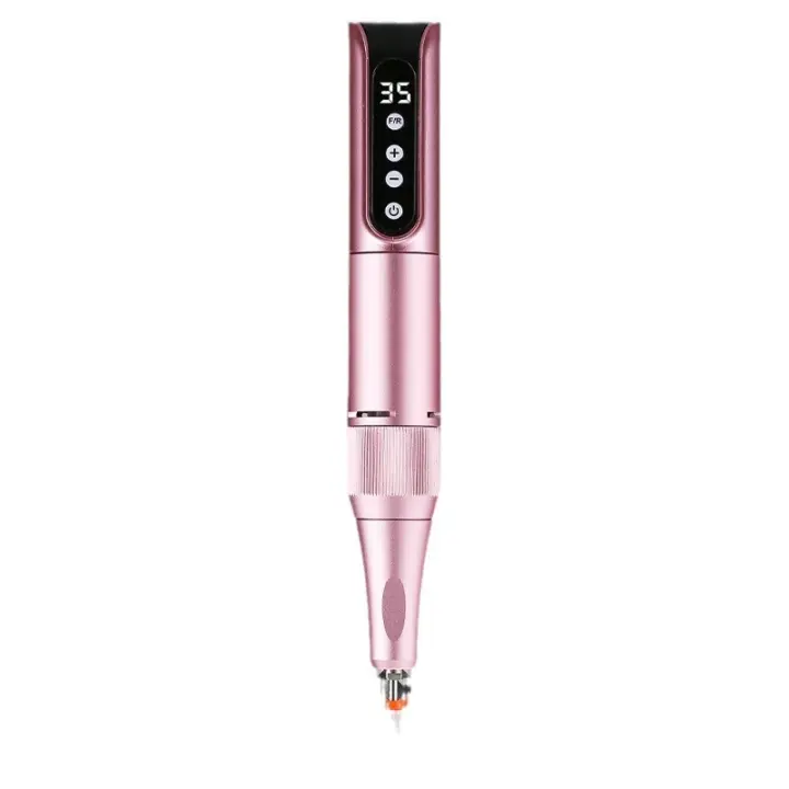 Máquina pulidora de uñas portátil, bolígrafo inalámbrico recargable de 35000RPM, adecuado para salones de uñas domésticos - 1