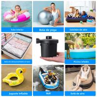 Bomba De Aire Eléctrica Portátil 2000mAh Recargable Por USB Para Inflar Y Deflar Flotadores De Piscina Y Camas De Aire Con Almacenamiento Vacío - details 12